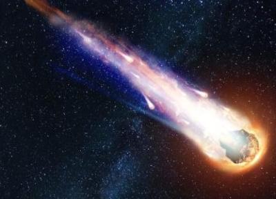 ببینید ، انفجار هیجان انگیز یک سیارک بر فراز کانال مانش